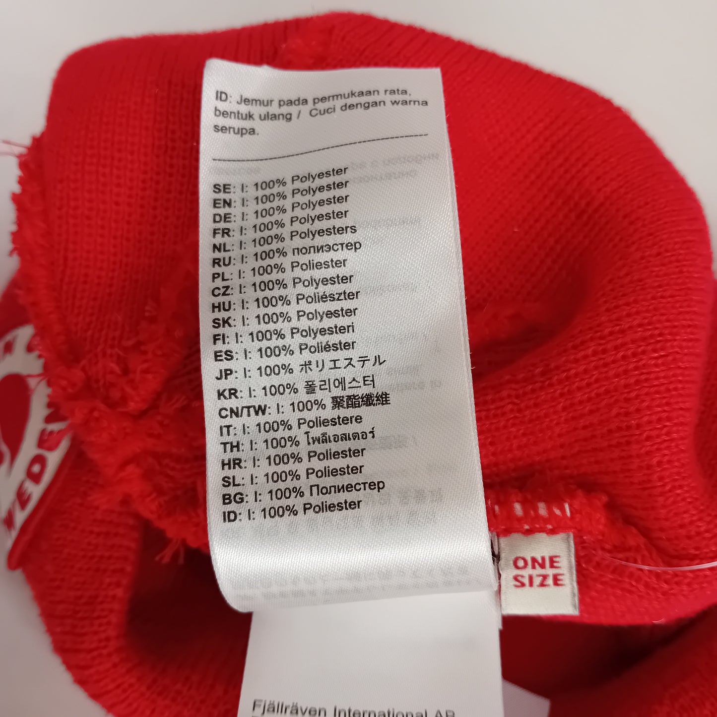 Fjallraven cappello rosso
