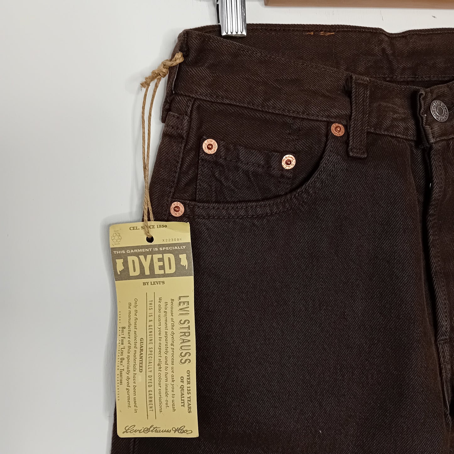 Levi's vintage marroni