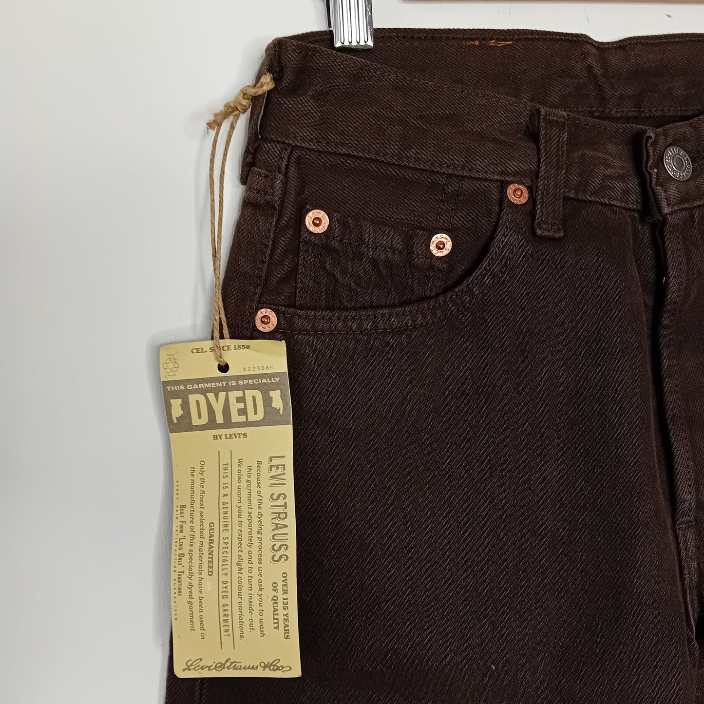 Levi's vintage marroni