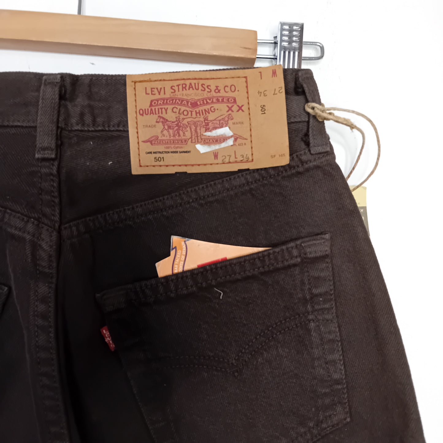 Levi's vintage marroni