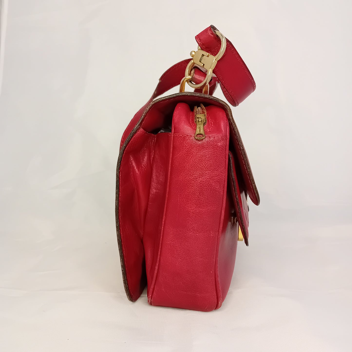Borsa in pelle vintage Gasparini