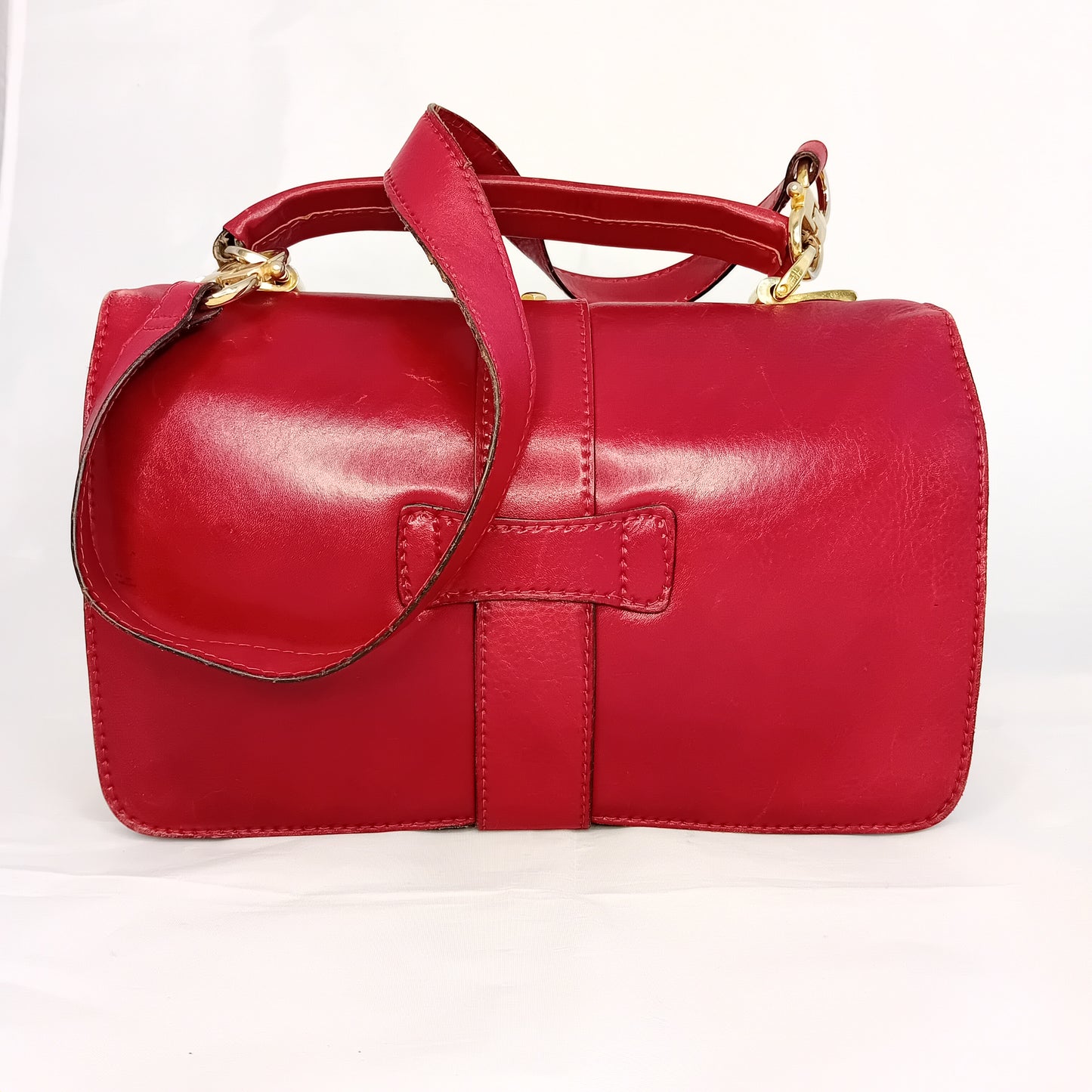 Borsa in pelle vintage Gasparini