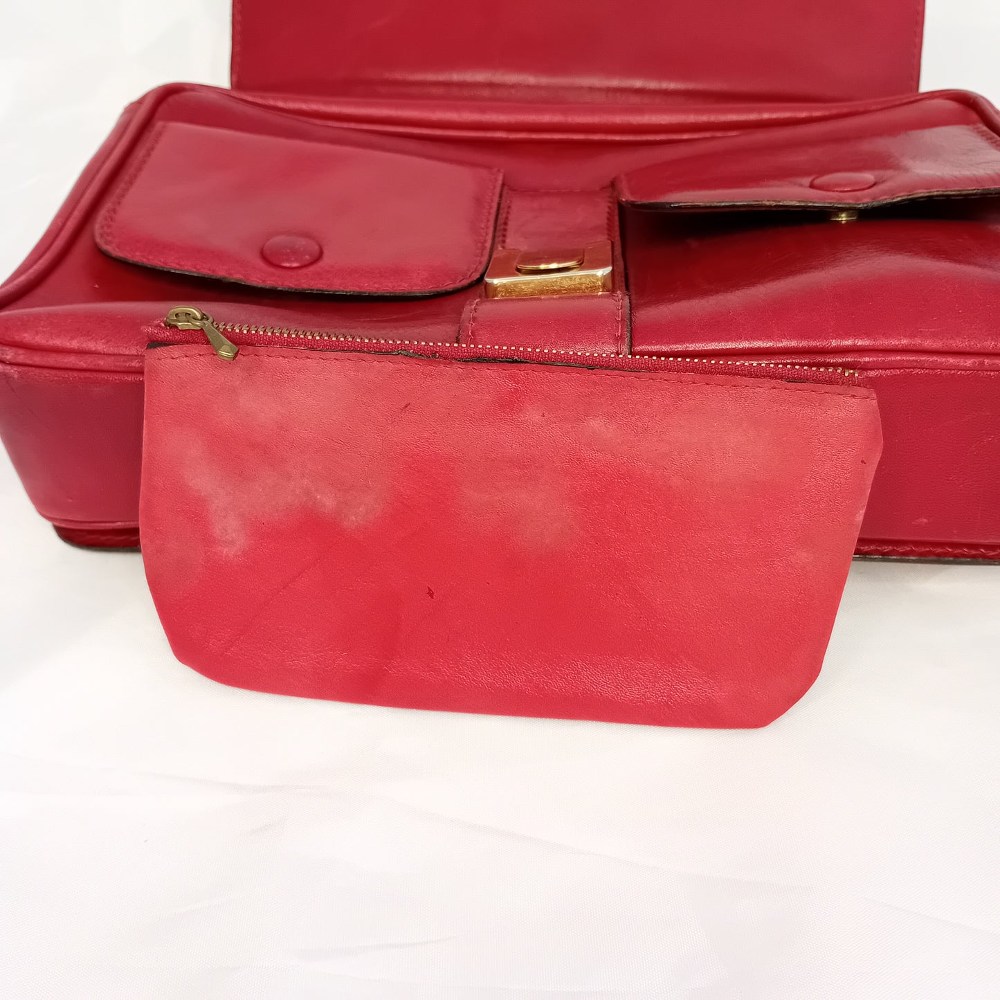 Borsa in pelle vintage Gasparini