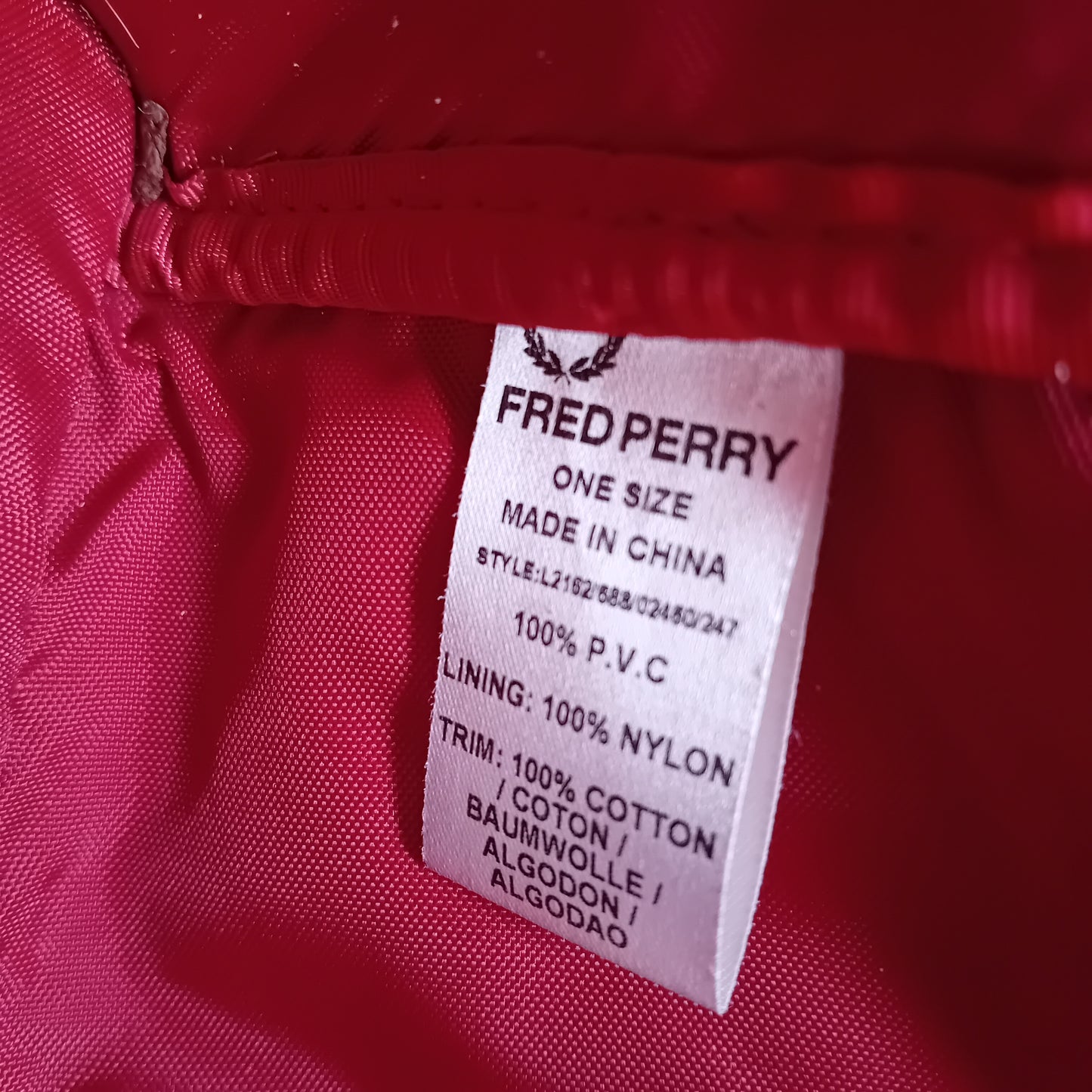 Borsa Fred Perry