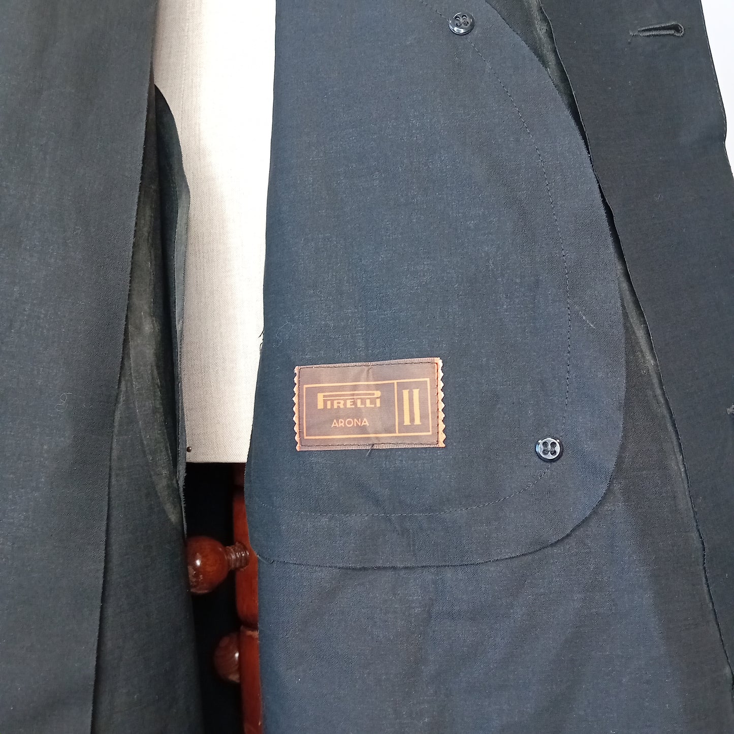 Trench unisex vintage Pirelli