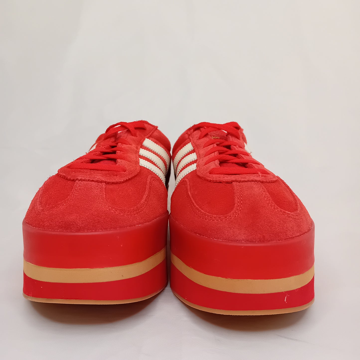 Adidas platform rosse