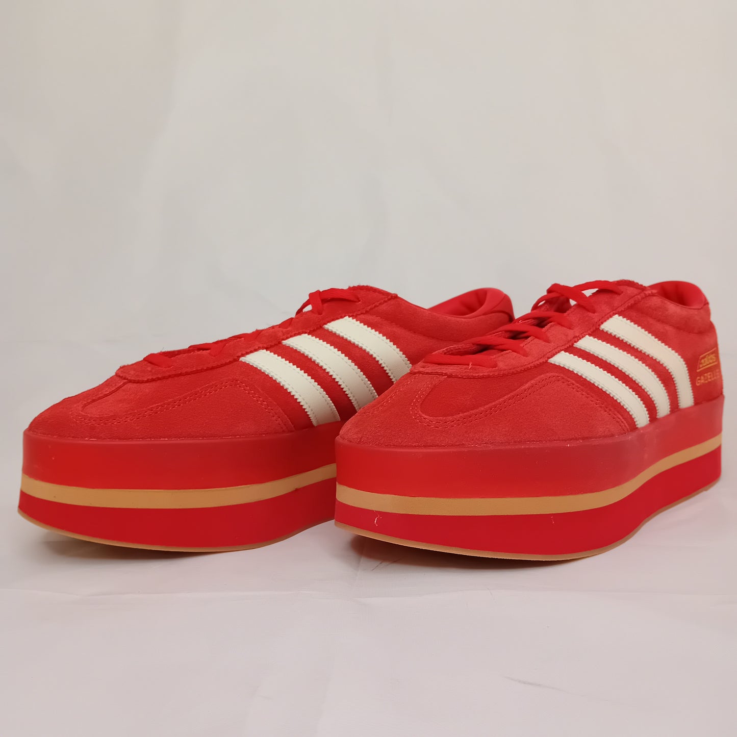 Adidas platform rosse