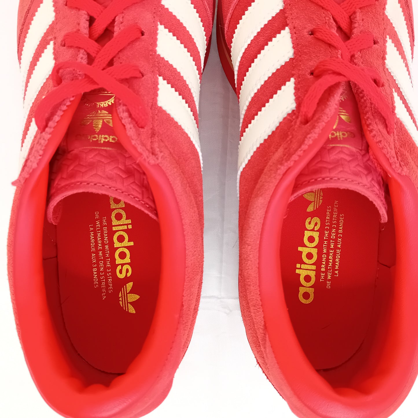 Adidas platform rosse
