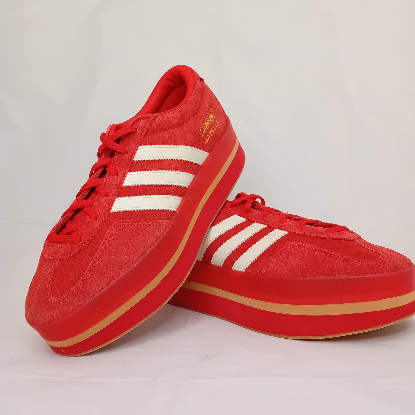 Adidas platform rosse