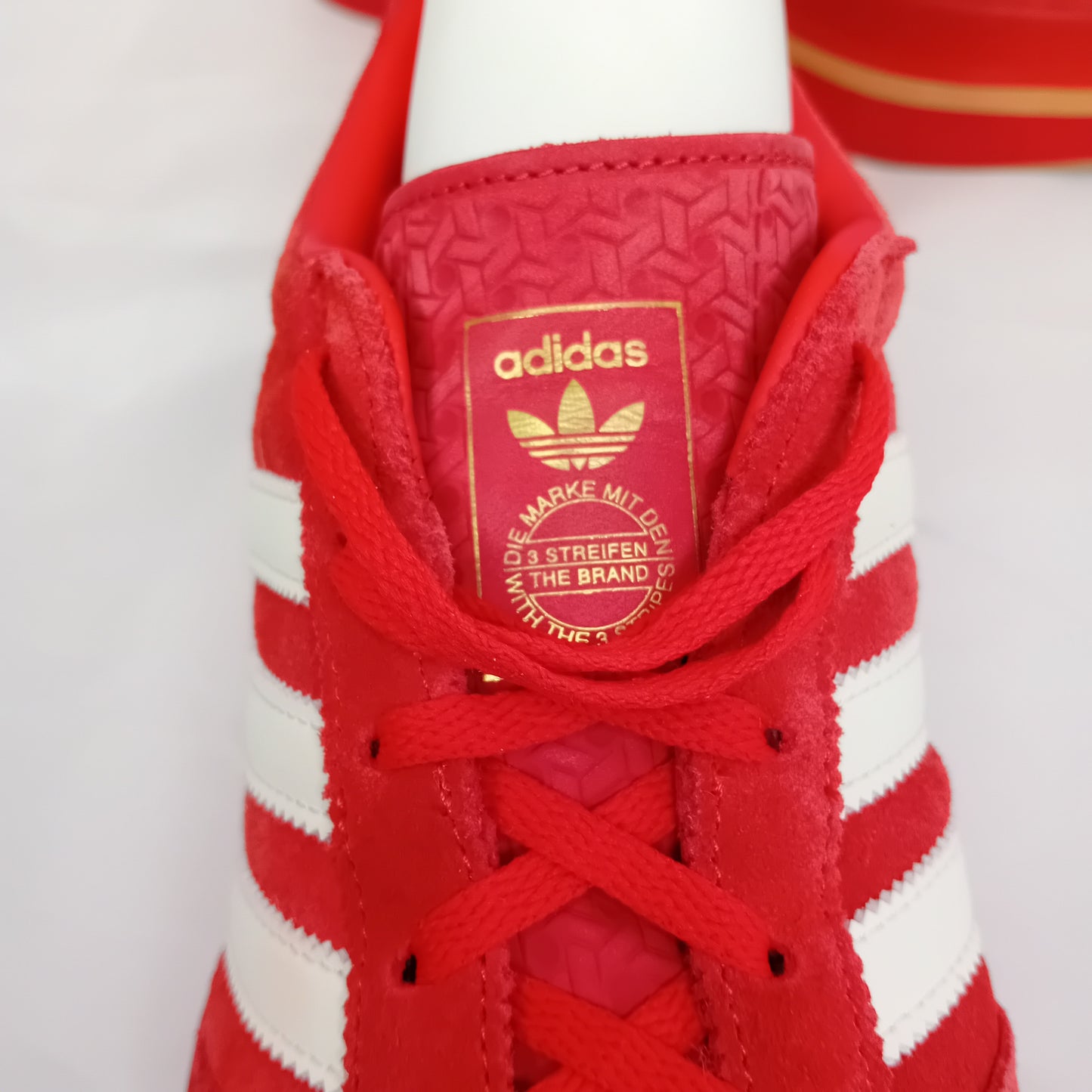 Adidas platform rosse