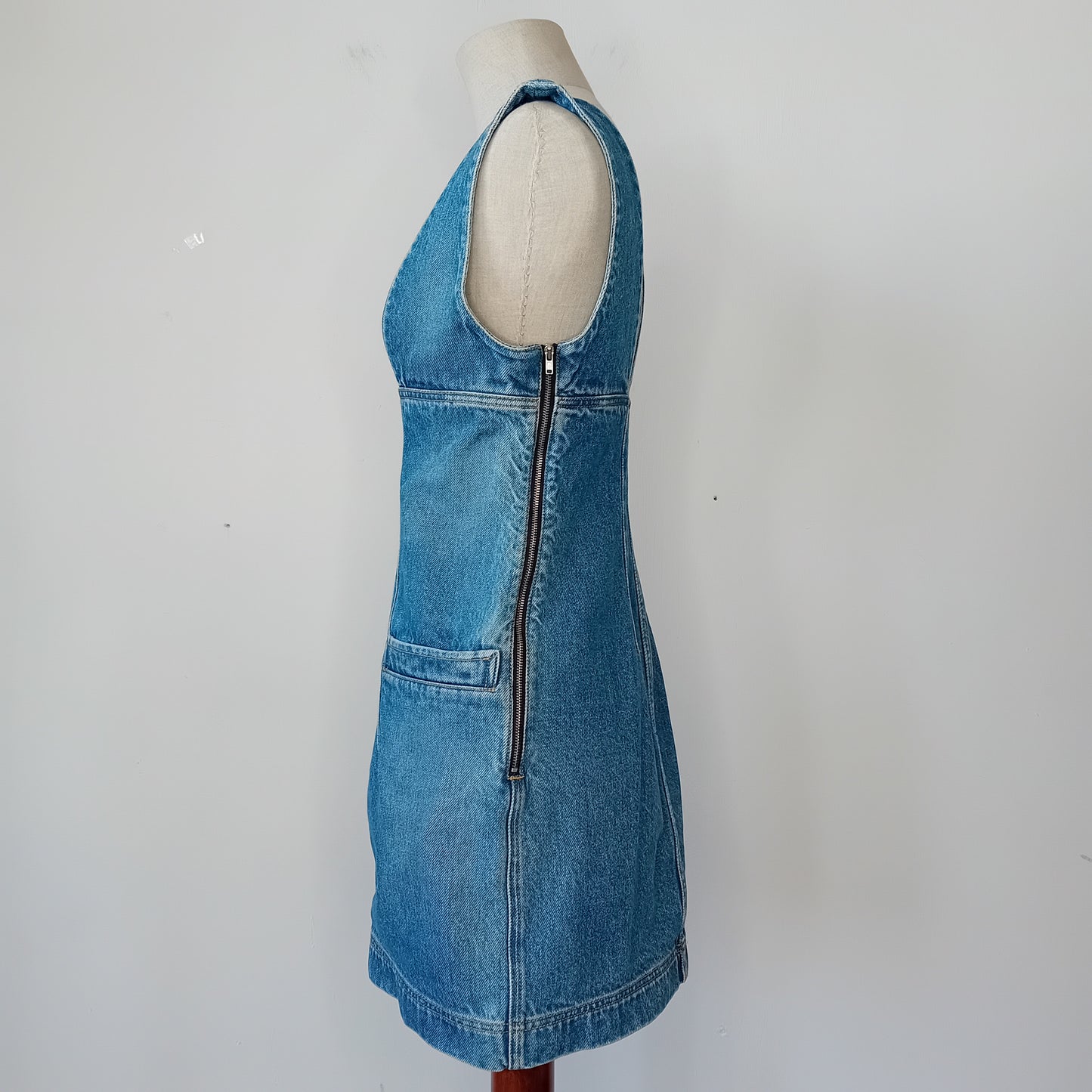 Mini dress in denim PHILOSOPHY di Lorenzo Serafini