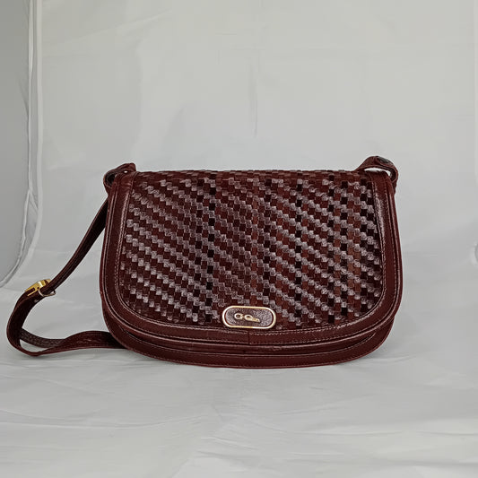 Borsa in pelle vintage G Over