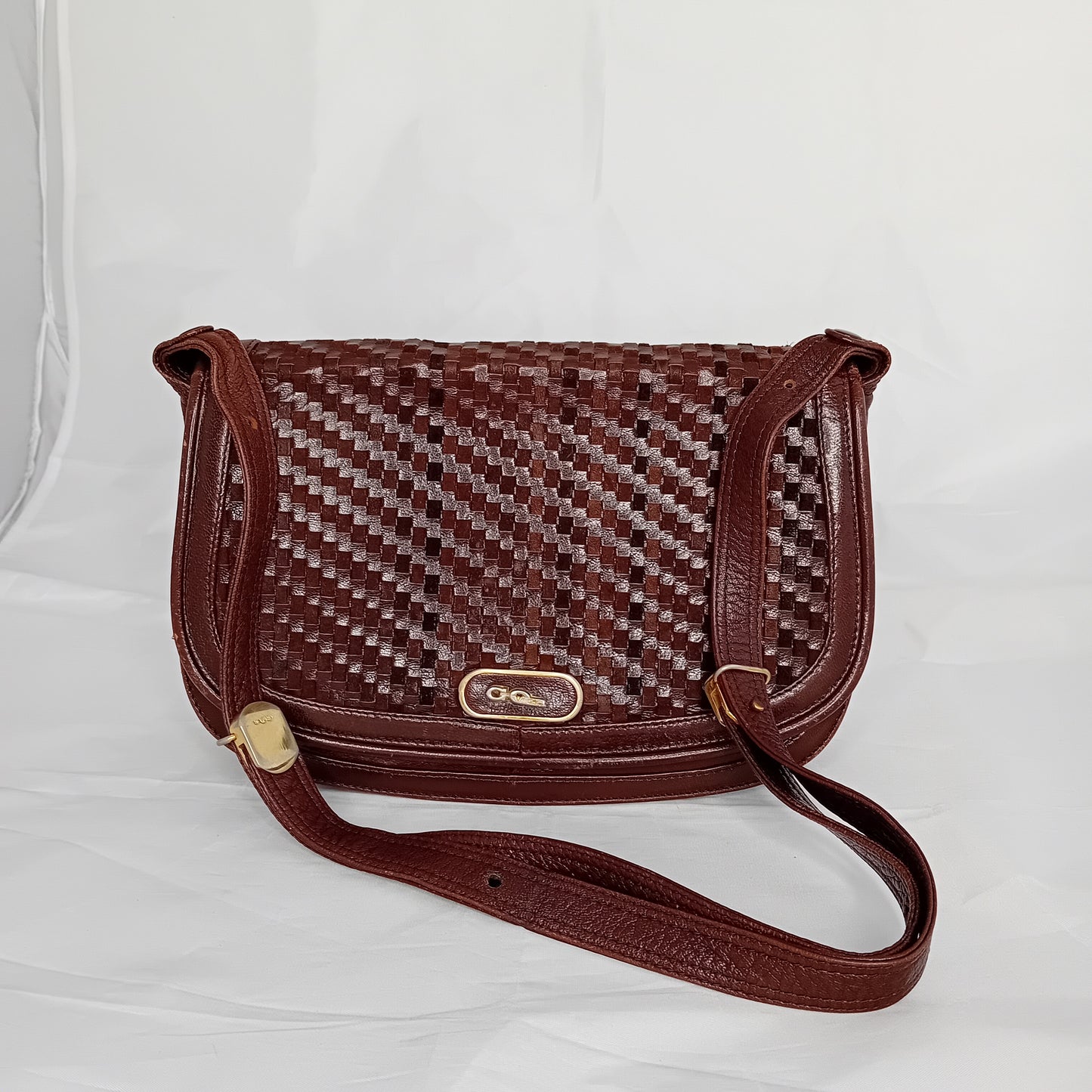 Borsa in pelle vintage G Over