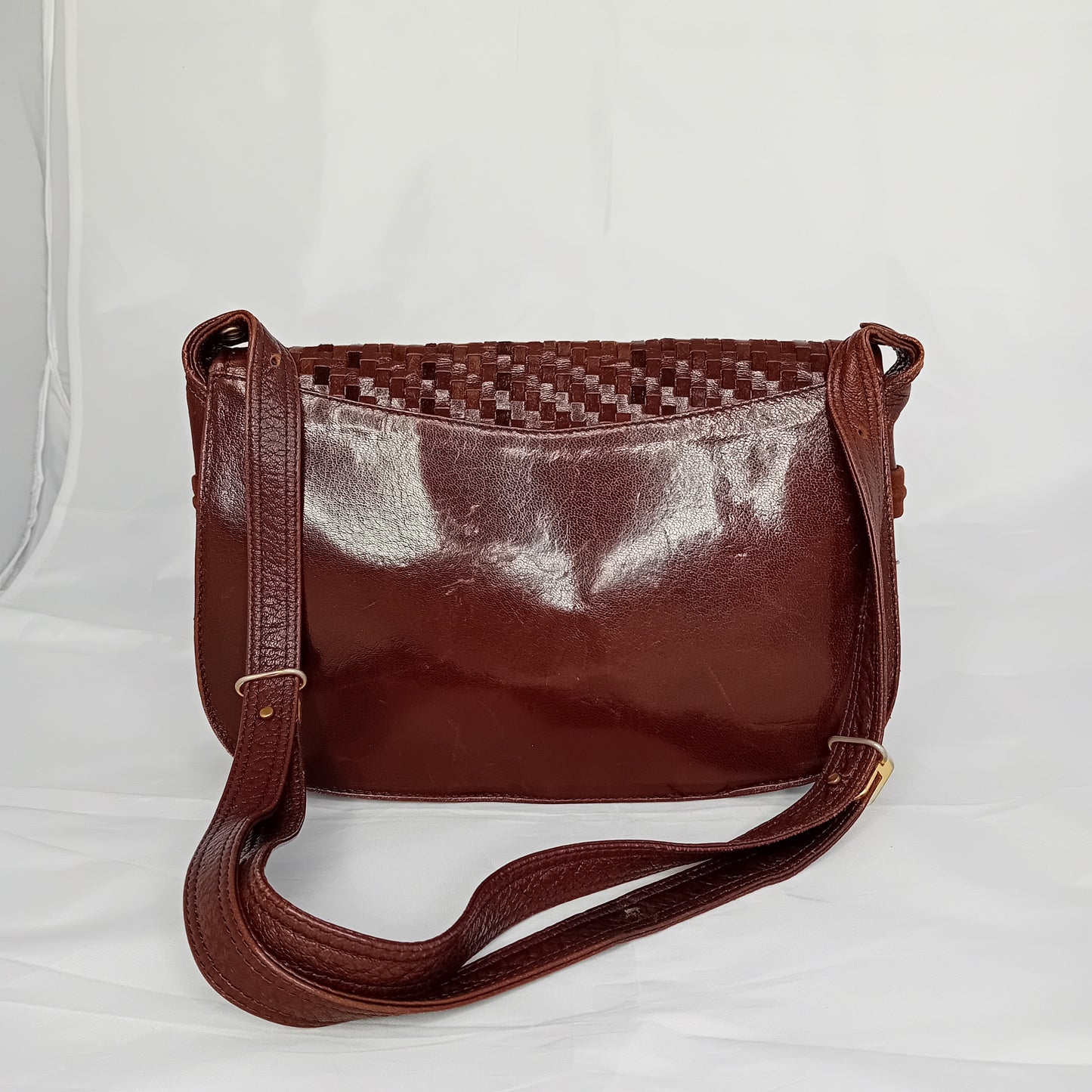 Borsa in pelle vintage G Over