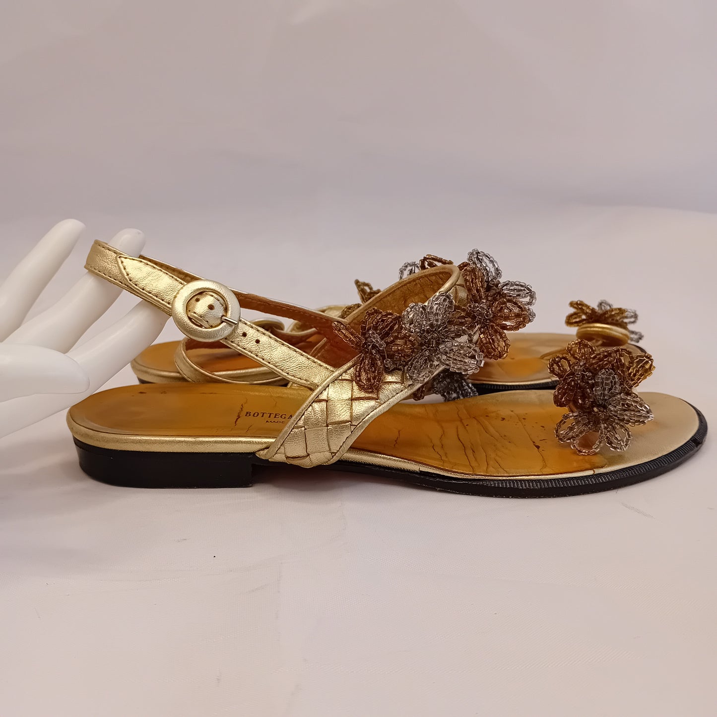 Bottega Veneta sandalo gioiello vintage