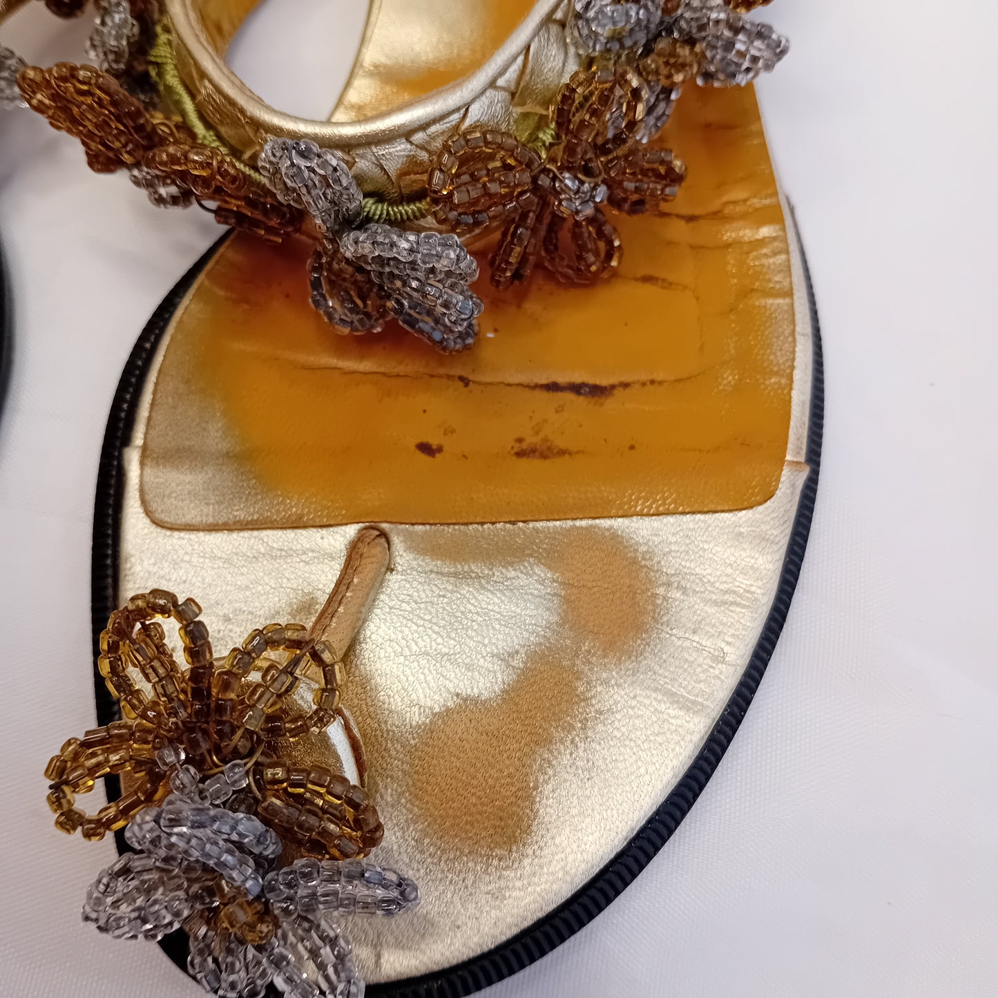 Bottega Veneta sandalo gioiello vintage