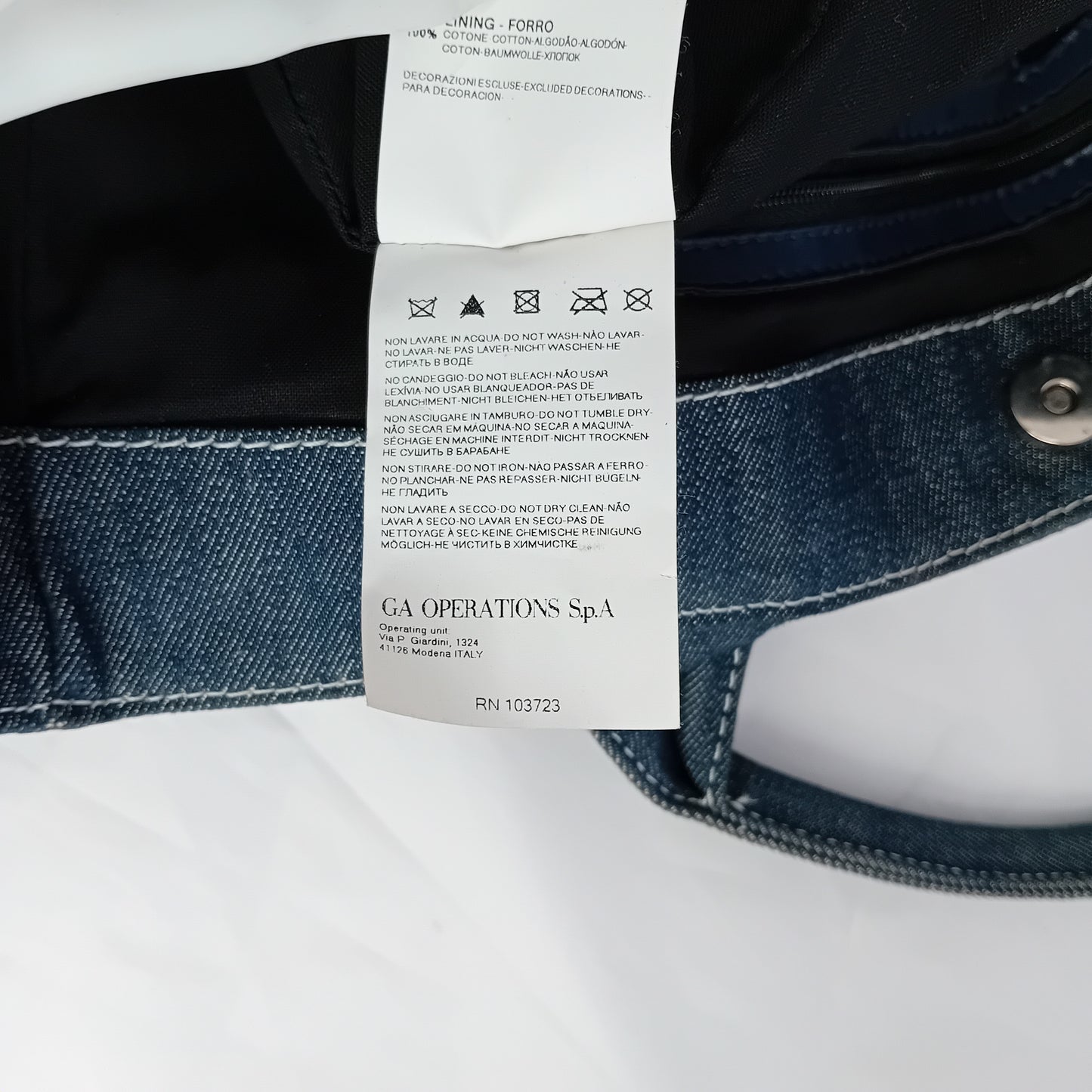 Tote bag Armani Jeans