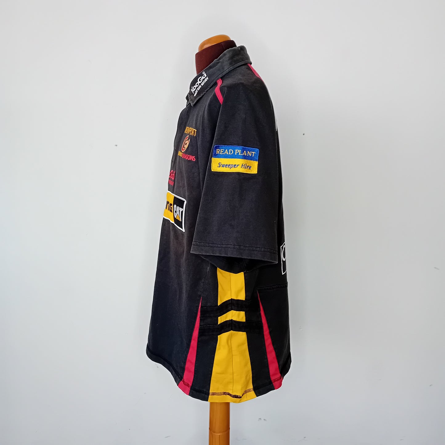 Maglia rugby vintage Newport Gwent Dragons