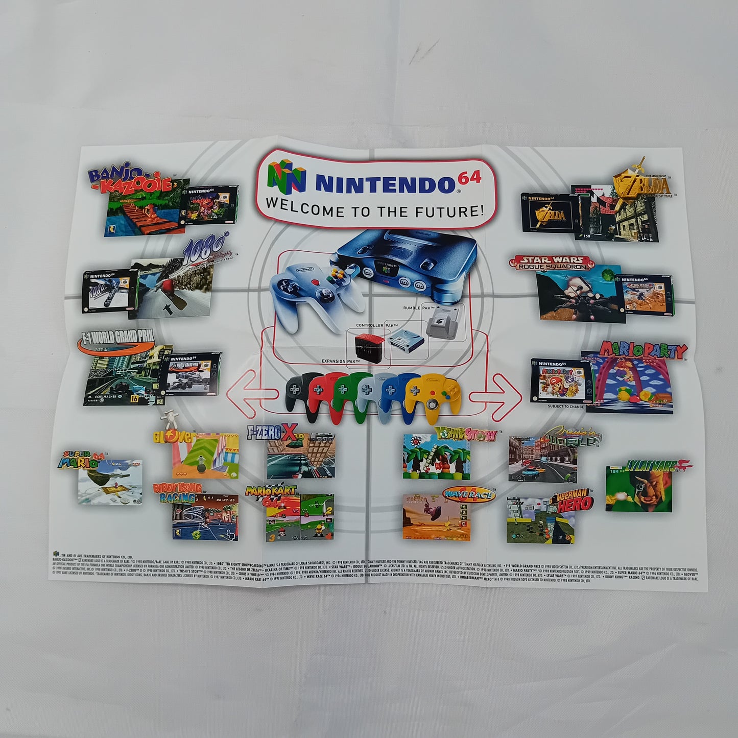 Videogioco The Legend of Zelda Ocarina of Time Nintendo 64 versione PAL 1.1 con scatola + manuale