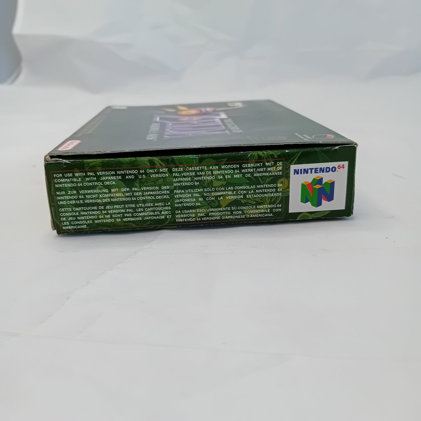 Videogioco Nintendo 64 Zelda Majora's Mask PAL con scatola + manuale