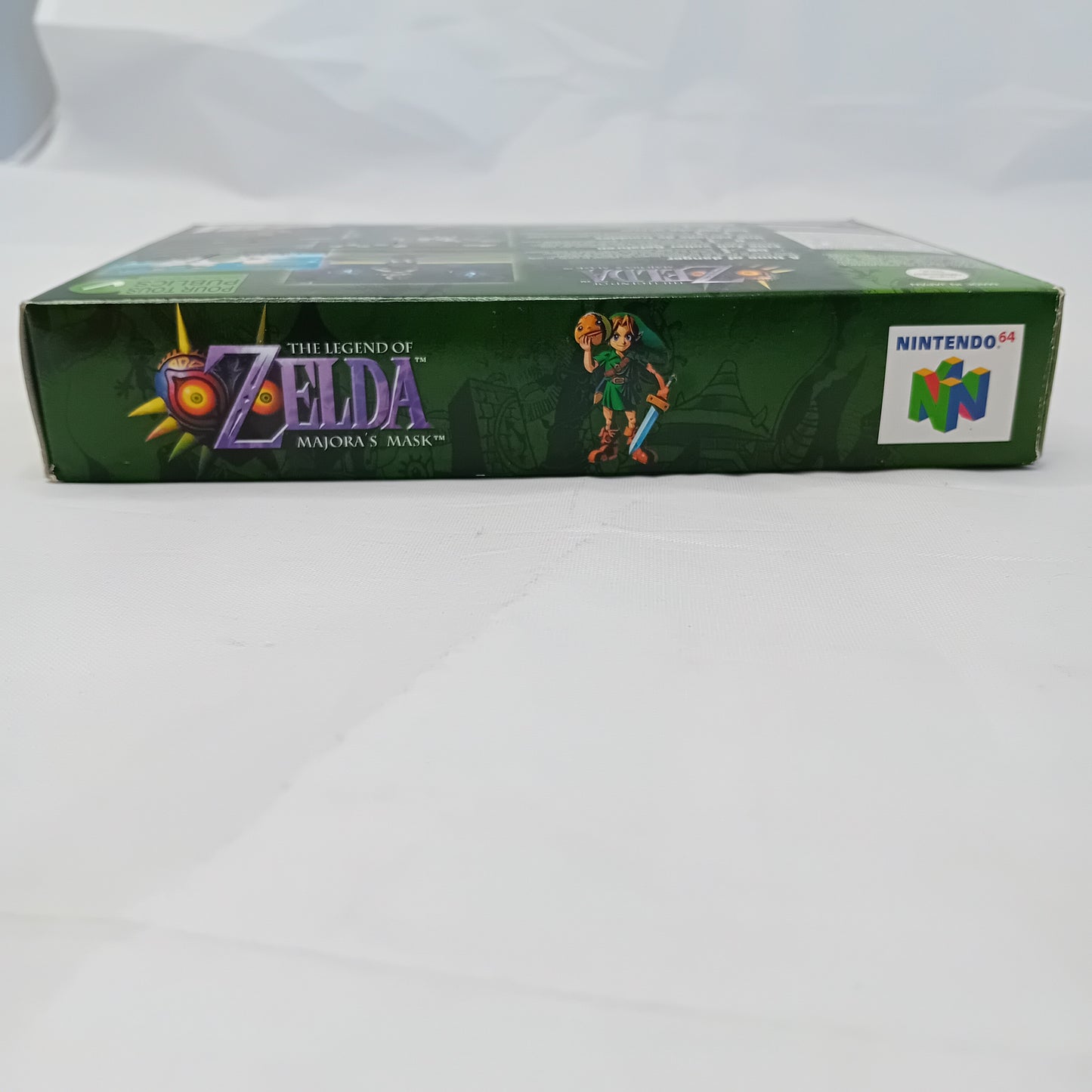 Videogioco Nintendo 64 Zelda Majora's Mask PAL con scatola + manuale