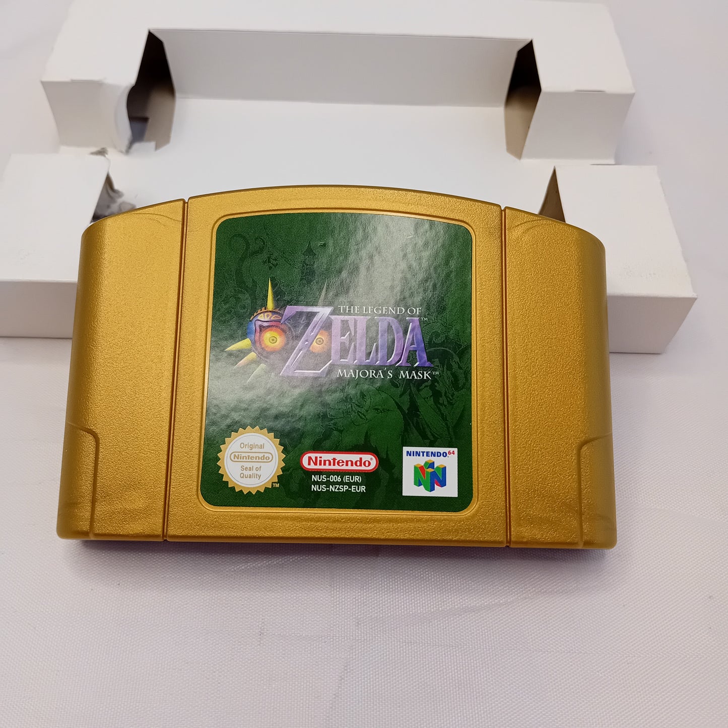 Videogioco Nintendo 64 Zelda Majora's Mask PAL con scatola + manuale