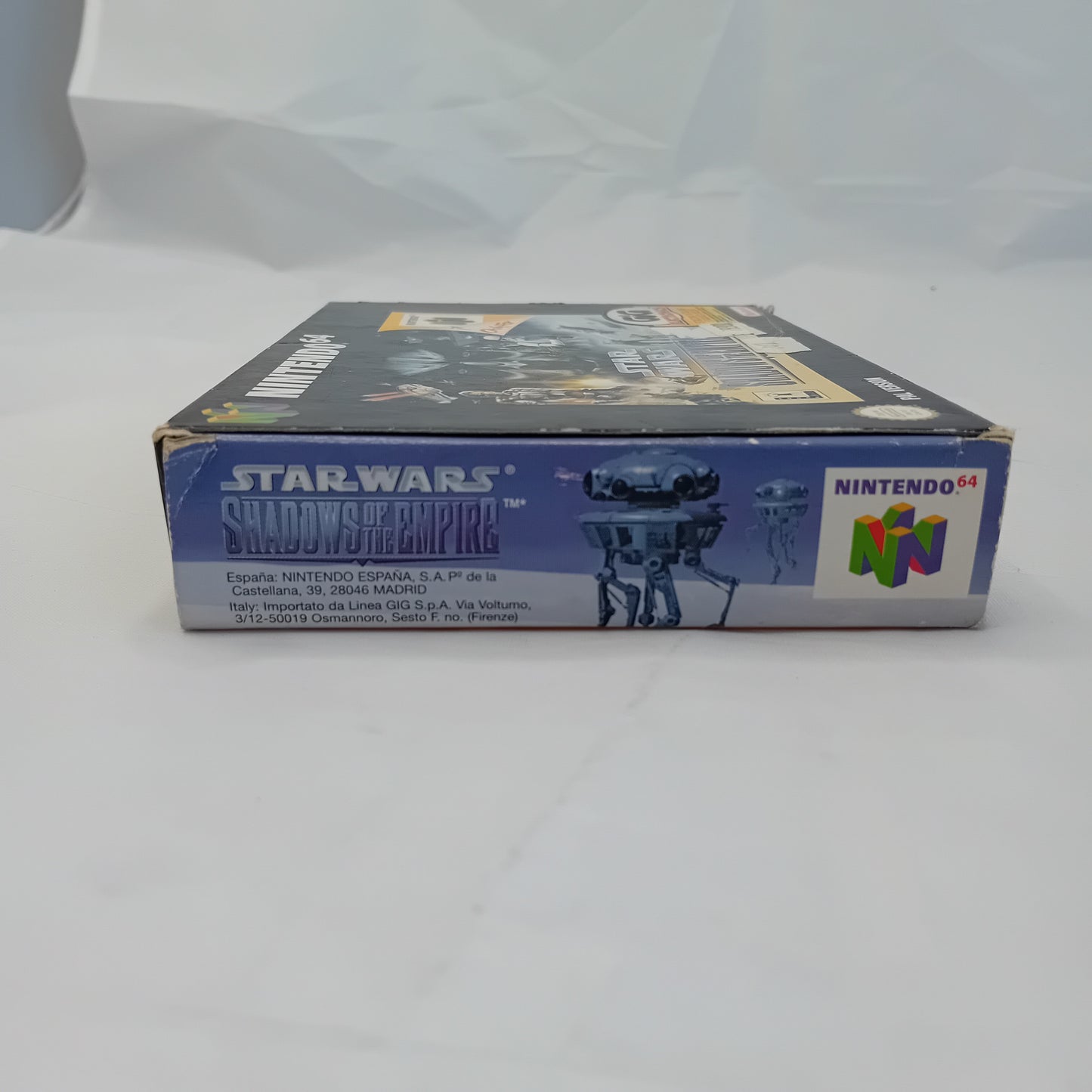 Star Wars Shadows of the Empire N64 PAL con scatola