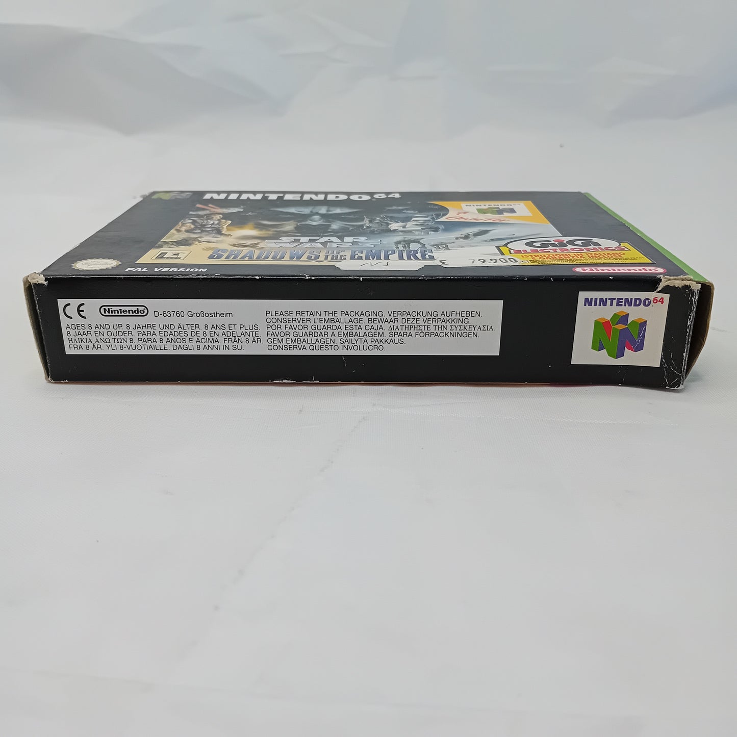 Star Wars Shadows of the Empire N64 PAL con scatola