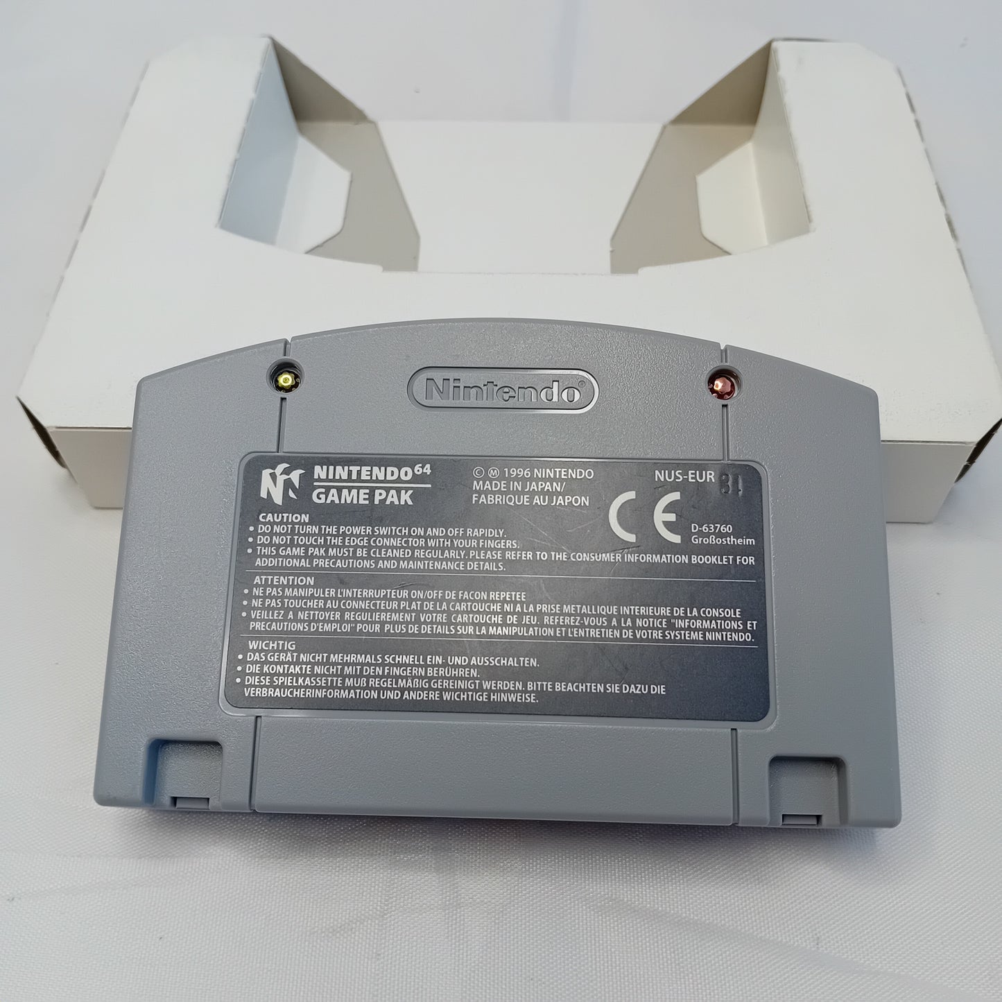 Star Wars Shadows of the Empire N64 PAL con scatola