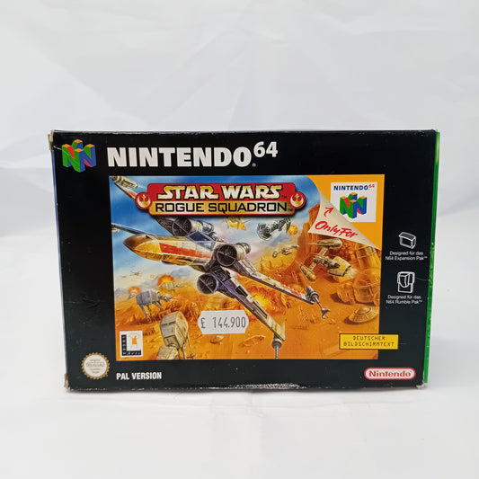 Star Wars Rogue Squadron N64 PAL con scatola