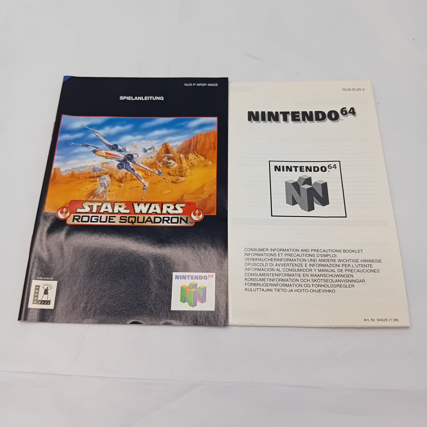 Star Wars Rogue Squadron N64 PAL con scatola