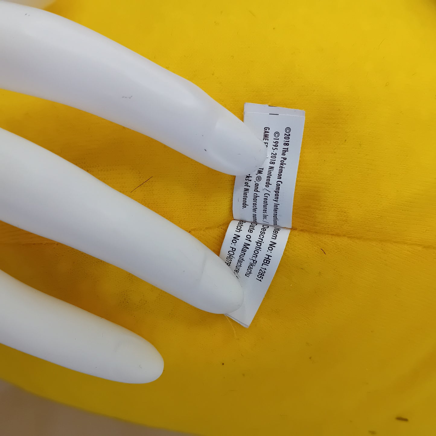 Peluche Pokémon Pikachu