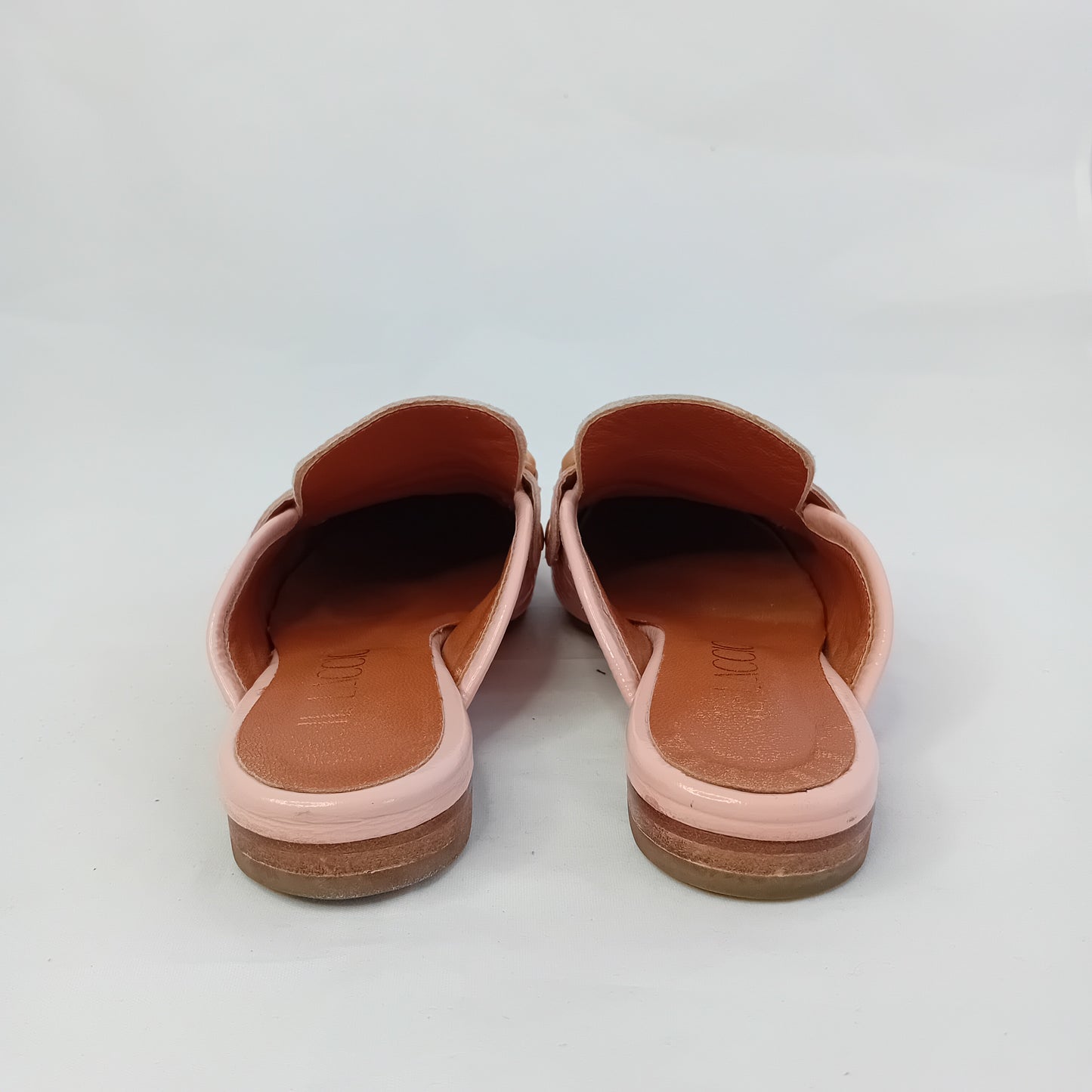 Il Laccio pink mules
