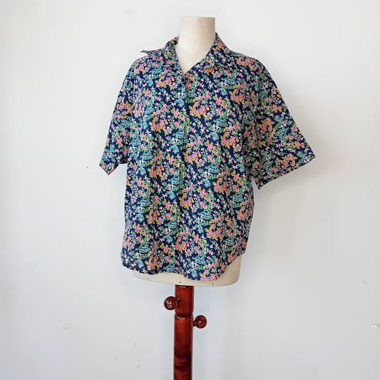 Camicia floreale vintage