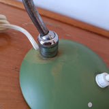 Lampada da tavolo vintage verde