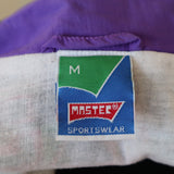 Tuta blu viola multicolore Master Sportswear