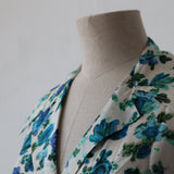 Handmade flower shirt vintage