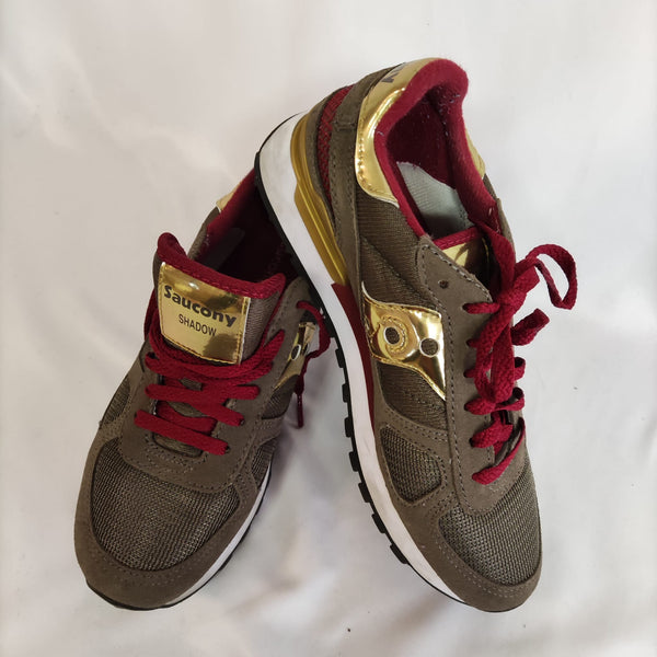 Sneakers oro marrone rosso Saucony