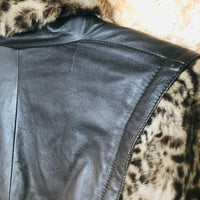 Giacca oversize in pelliccia vintage