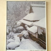 "Village de montagne en plein hiver"