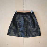 Pinko camouflage short skirt