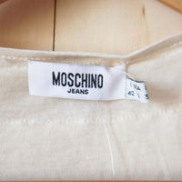 Moschino cream top